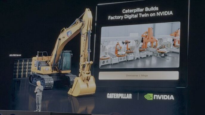 Caterpillar and Nvidia Unveil Powerful AI for Modern Construction